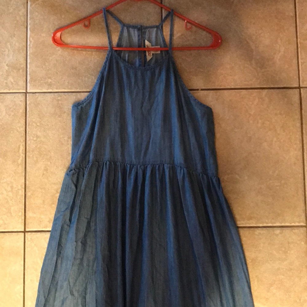 Blue Denim Dress